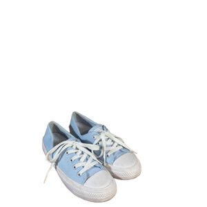 Converse Women’s Baby Blue Lace-Up Casual Chuck Taylor Sneakers Size 6